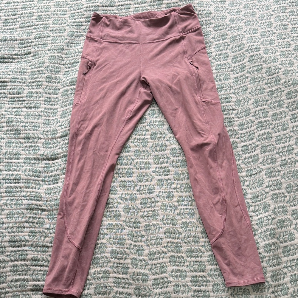 Athleta Mauve Women's Leggings